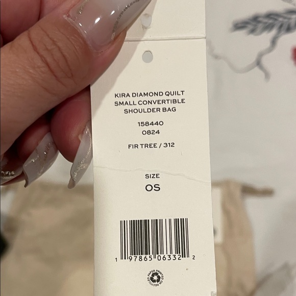 Tory Burch Kira Diamond Quilt Small Convertible Shoulder Bag - Picture 12 of 16